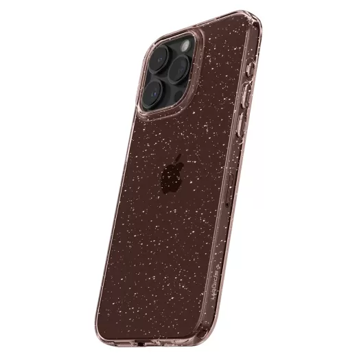 Чохол Spigen Liquid Crystal Glitter Rose Quartz для iPhone 15 Pro (ACS06702)