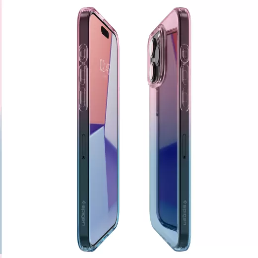 Чехол Spigen Liquid Crystal Gradation Pink для iPhone 15 Pro (ACS06700)