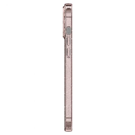 Чохол Spigen Liquid Crystal Glitter Rose Quartz для iPhone 12 | 12 Pro (ACS01699)