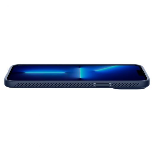 Чохол Spigen Liquid Air Navy Blue для iPhone 13 Pro (ACS03259)