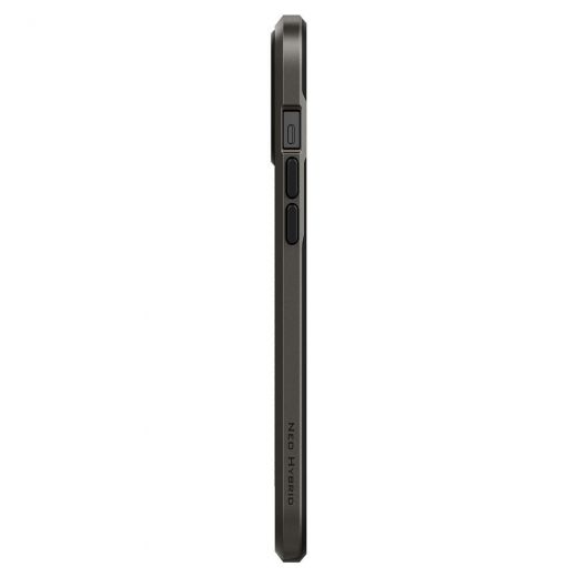 Чохол Spigen Neo Hybrid Gunmetal для iPhone 12 | 12 Pro (ACS01711)
