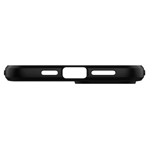Чехол Spigen Rugged Armor Matte Black для iPhone 12 | 12 Pro (ACS01700)