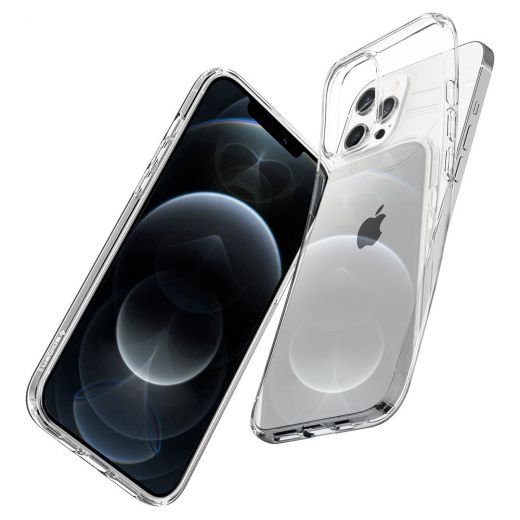 Чехол Spigen Liquid Crystal Crystal Clear для iPhone 12 Pro Max (ACS01613)