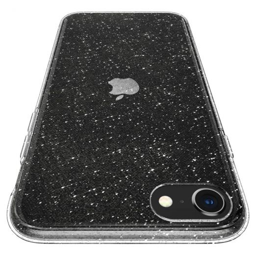 Чохол Spigen Liquid Crystal Glitter Crystal Quartz (042CS21760) для iPhone SE (2020)
