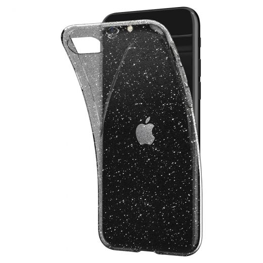 Чехол Spigen Liquid Crystal Glitter Crystal Quartz (042CS21760) для iPhone SE (2020)