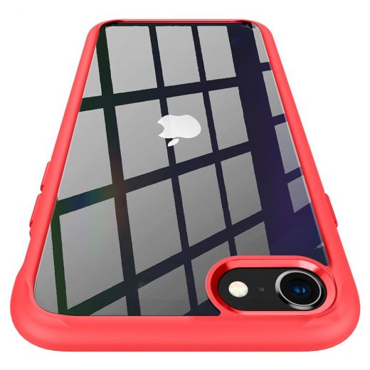 Чохол Spigen Ultra Hybrid 2 Red (042CS21724) для iPhone SE (2020)