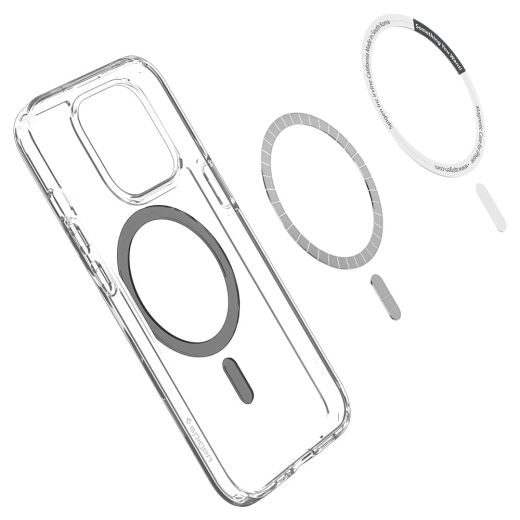 Чохол Spigen Ultra Hybrid MagSafe Compatible Carbon Fiber для iPhone 13 Pro (ACS04085)