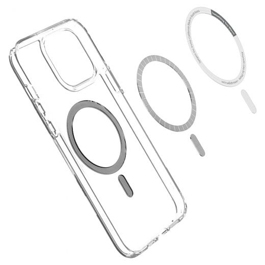 Чехол Spigen Case Ultra Hybrid MagSafe Compatible Carbon Fiber для iPhone 13 Pro Max (ACS04084)