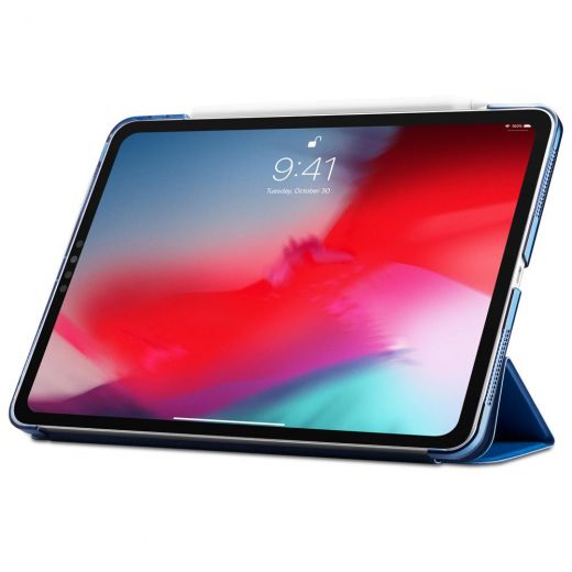 Чехол Spigen Smart Fold  (Version 2) Blue для iPad Pro 12.9" (2018)