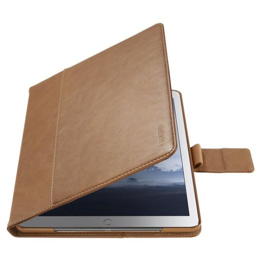 Чехол Spigen Stand Folio Brown для iPad Air 3 (2019)
