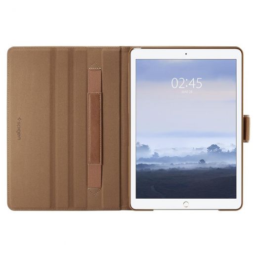 Чехол Spigen Stand Folio Brown для iPad Air 3 (2019)