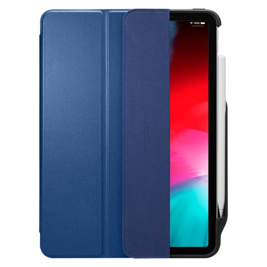 Чохол Spigen Smart Fold 2 Blue для iPad Pro 11'' (2018)