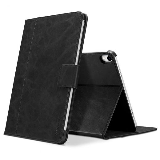 Чехол Spigen Stand Folio (Version 2) Black для iPad Pro 11" (2018)