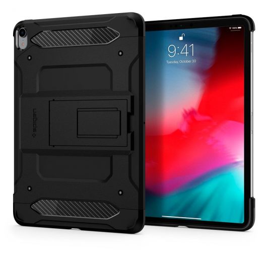 Чохол Spigen Tough Armor TECH Black для iPad Pro 11" (2018)