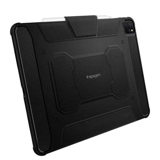 Защитный чехол Spigen Rugged Armor Pro Black (ACS02889) для iPad Pro 12.9" (2020 | 2021 | 2022 | M1 | M2)