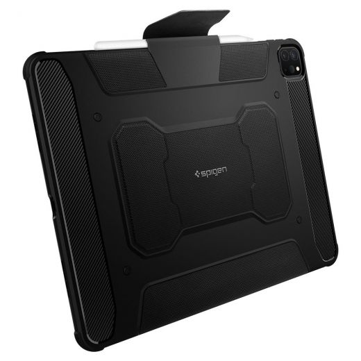 Захисний чохол Spigen Rugged Armor Pro Black (ACS02889) для iPad Pro 12.9" (2020 | 2021 | 2022 | M1 | M2)