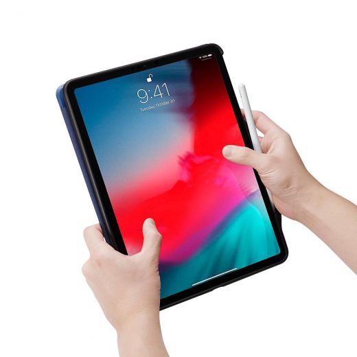 Чехол Spigen Smart Fold 2 Blue для iPad Pro 12.9'' (2018)