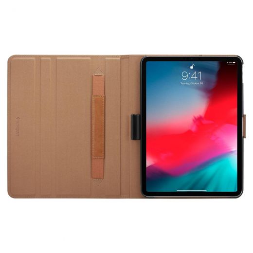 Чохол Spigen Stand Folio Brown для Apple iPad Pro 12.9’ (2018)