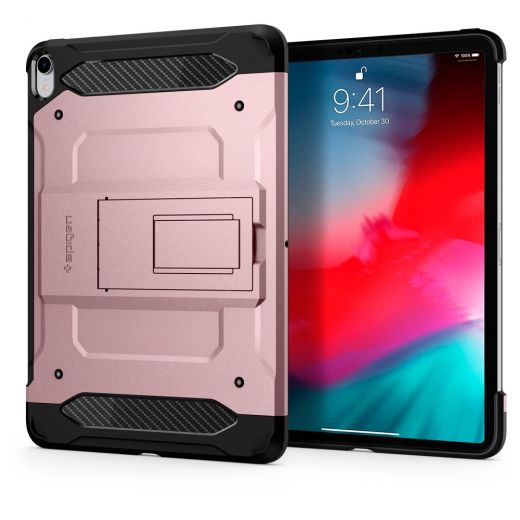 Чехол Spigen Tough Armor TECH Rose Gold для iPad Pro 12.9" (2018)