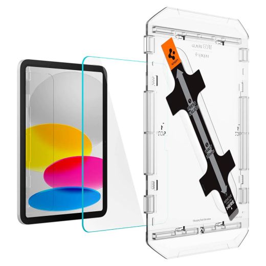 Защитное стекло Spigen Screen Protector EZ FIT GLAS.tR для iPad 10.9" (2022) (AGL05554)