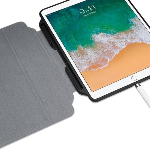Чехол Spigen Smart Fold 2 Space Gray для iPad 9.7'' (2017/2018)