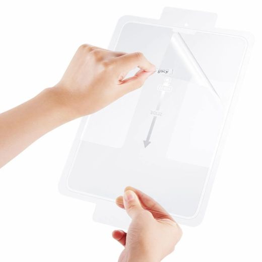 Защитное стекло Spigen Screen Protector EZ FIT GLAS.tR SLIM для iPad Air 10.9" 4 | 5 (2020 | 2022) | iPad Pro 11" (2020 | 2021 | 2022) (AGL02065)