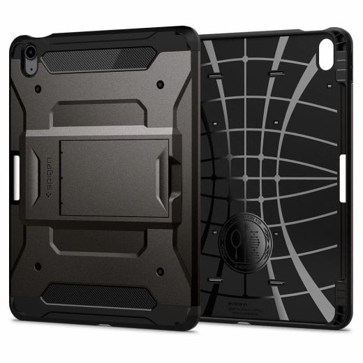 Чехол Spigen Tough Armor Pro Gunmetal (ACS02052) для iPad Air 4 | 5 M1 (2020 | 2022)
