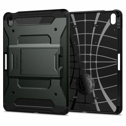 Чехол Spigen Tough Armor Pro Military Green (ACS02053) для iPad Air 4 | 5 M1 (2020 | 2022)