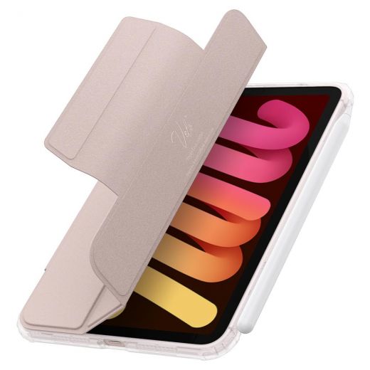 Чехол-книжка Spigen Ultra Hybrid Pro Rose Gold для  iPad Mini 6