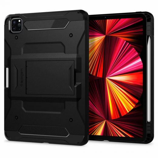 Чохол Spigen Tough Armor Pro Black (ACS01021) для iPad Pro 11" (2020 | 2021 | 2022 | M1 | M2) 