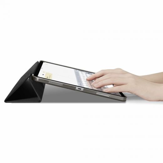 Чехол Spigen Liquid Air Folio Black (ACS02884) для iPad Pro 12.9" (2020 | 2021 | 2022 | M1 | M2)