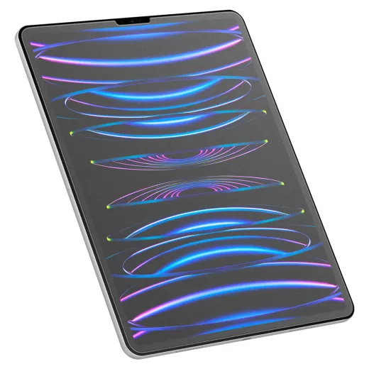 Матовая защитная пленка для рисования Spigen Screen Protector Paper Touch EZ Fit для iPad Pro 12.9" (2022 | 2021) (AGL06349)