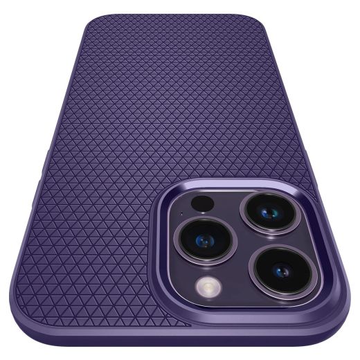 Чехол Spigen Liquid Air Deep Purple для iPhone 14 Pro Max (ACS05575)