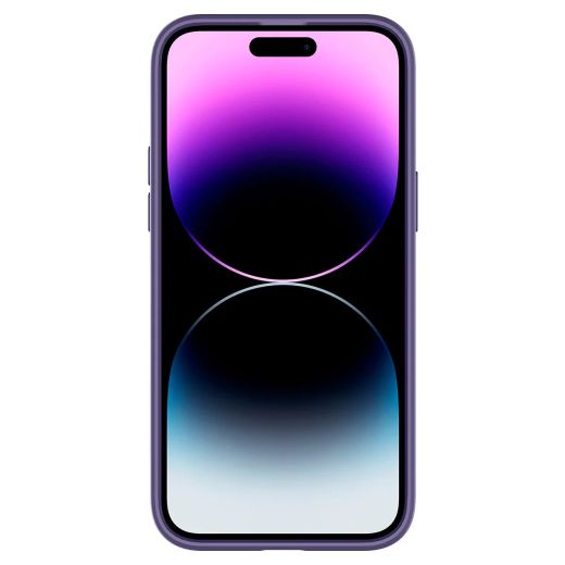Прозорий чохол Spigen Ultra Hybrid Deep Purple для iPhone 14 Pro (ACS05577)