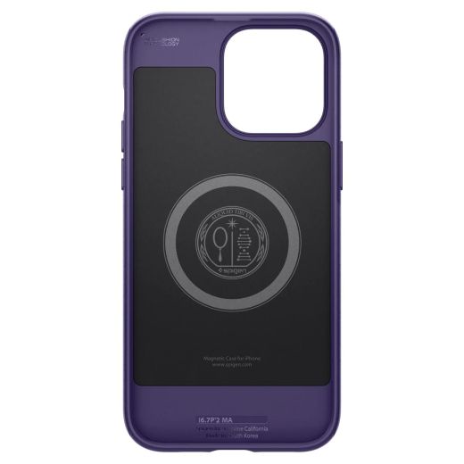 Чехол Spigen Mag Armor (MagFit) Deep Purple для iPhone 14 Pro (ACS05588)