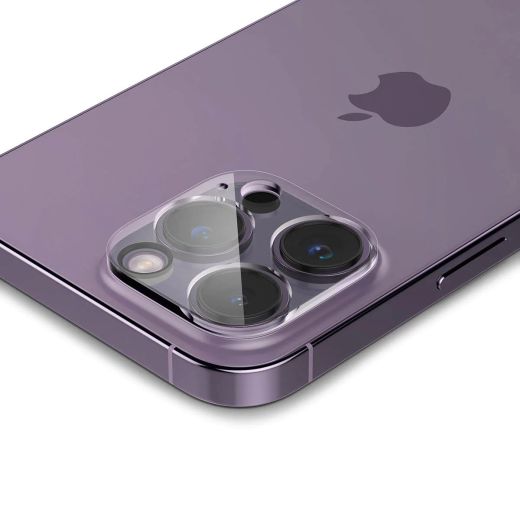 Защитное стекло для камеры Spigen Camera Lens Screen Protector GlasTR Optik Clear для iPhone 15 Pro | iPhone 15 Pro Max | iPhone 14 Pro | 14 Pro Max (AGL05761)