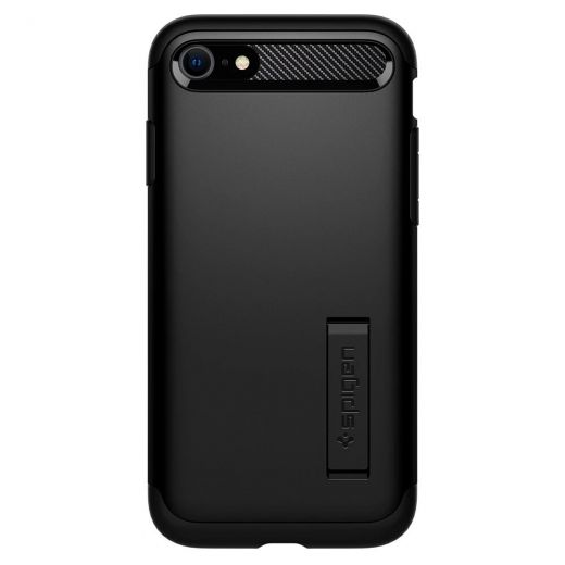 Чехол Spigen Slim Armor Black (ACS00886) для iPhone SE (2020)