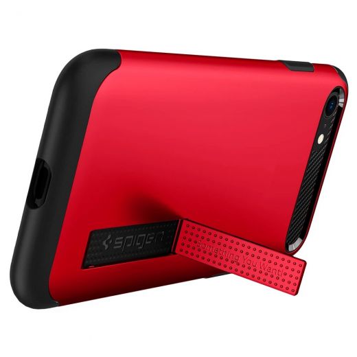 Чехол Spigen Slim Armor Red (ACS01240) для iPhone SE (2020)