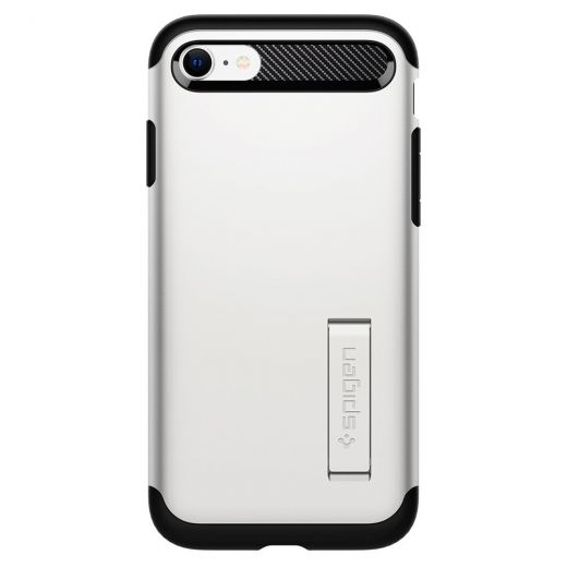 Чехол Spigen Slim Armor Satin Silver (ACS01239) для iPhone SE (2020)