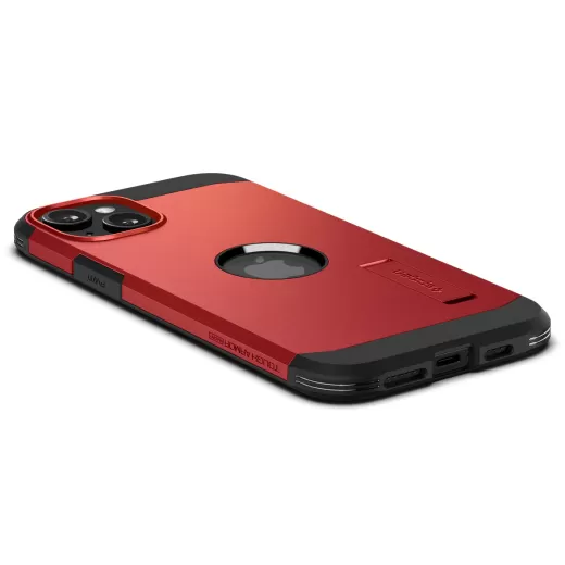 Чехол Spigen Tough Armor (MagFit) Red для iPhone 15 (ACS06814)