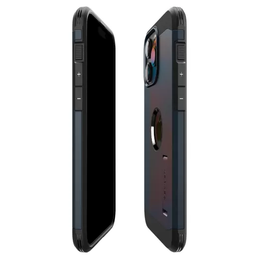 Чохол Spigen Tough Armor (MagFit) Metal Slate для iPhone 15 Pro (ACS06734)