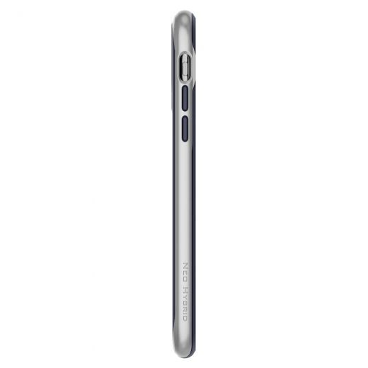 Чохол Spigen Neo Hybrid Satin Silver для iPhone XS