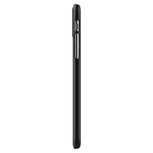 Чехол Spigen Thin Fit Matte Black для iPhone XS