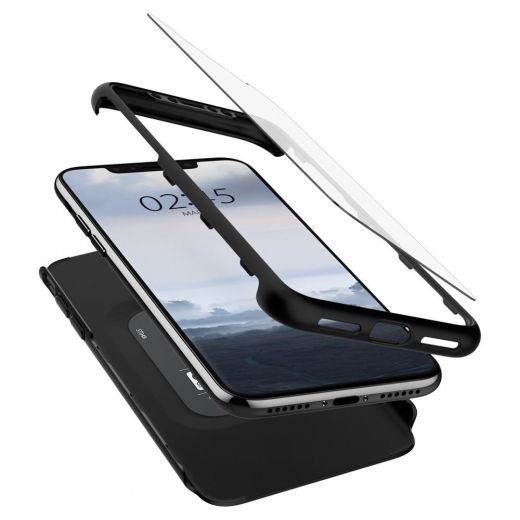 Чехол Spigen Thin Fit 360 для iPhone XS
