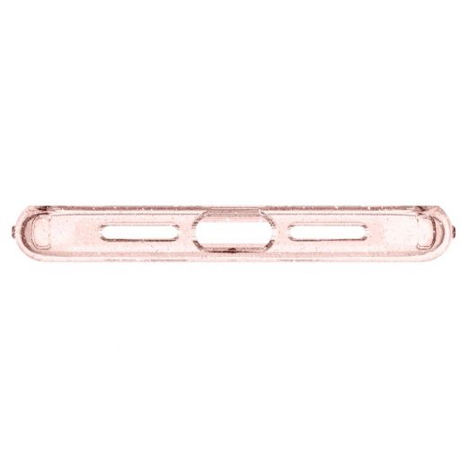 Чехол Spigen Liquid Crystal Glitter Rose Quartz для iPhone XR