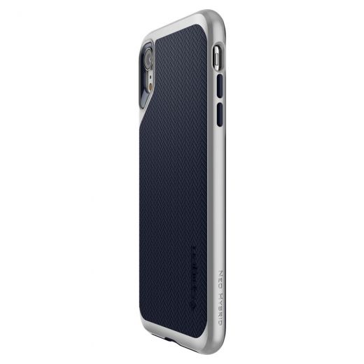 Чехол Spigen Neo Hybrid Satin Silver для iPhone XR
