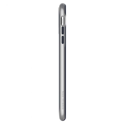 Чохол Spigen Neo Hybrid Satin Silver для iPhone XS Max