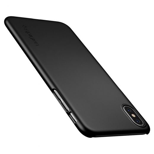 Чехол Spigen Thin Fit Black для iPhone XS Max