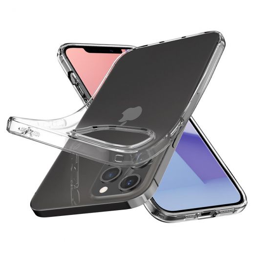 Чохол Spigen Liquid Crystal Crystal Clear для iPhone 12 Pro Max (ACS01613)
