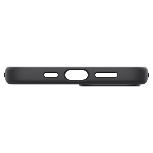 Чехол Spigen Silicone Fit Black для iPhone 13 mini (ACS03339)